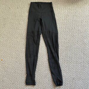 Lululemon Sheer Will High-Rise 28” Leggings Gray Size 2